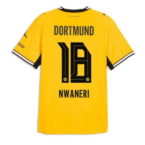 Borussia Dortmund Ethan Nwaneri #18 Kotipaita 2026-27 Lyhythihainen